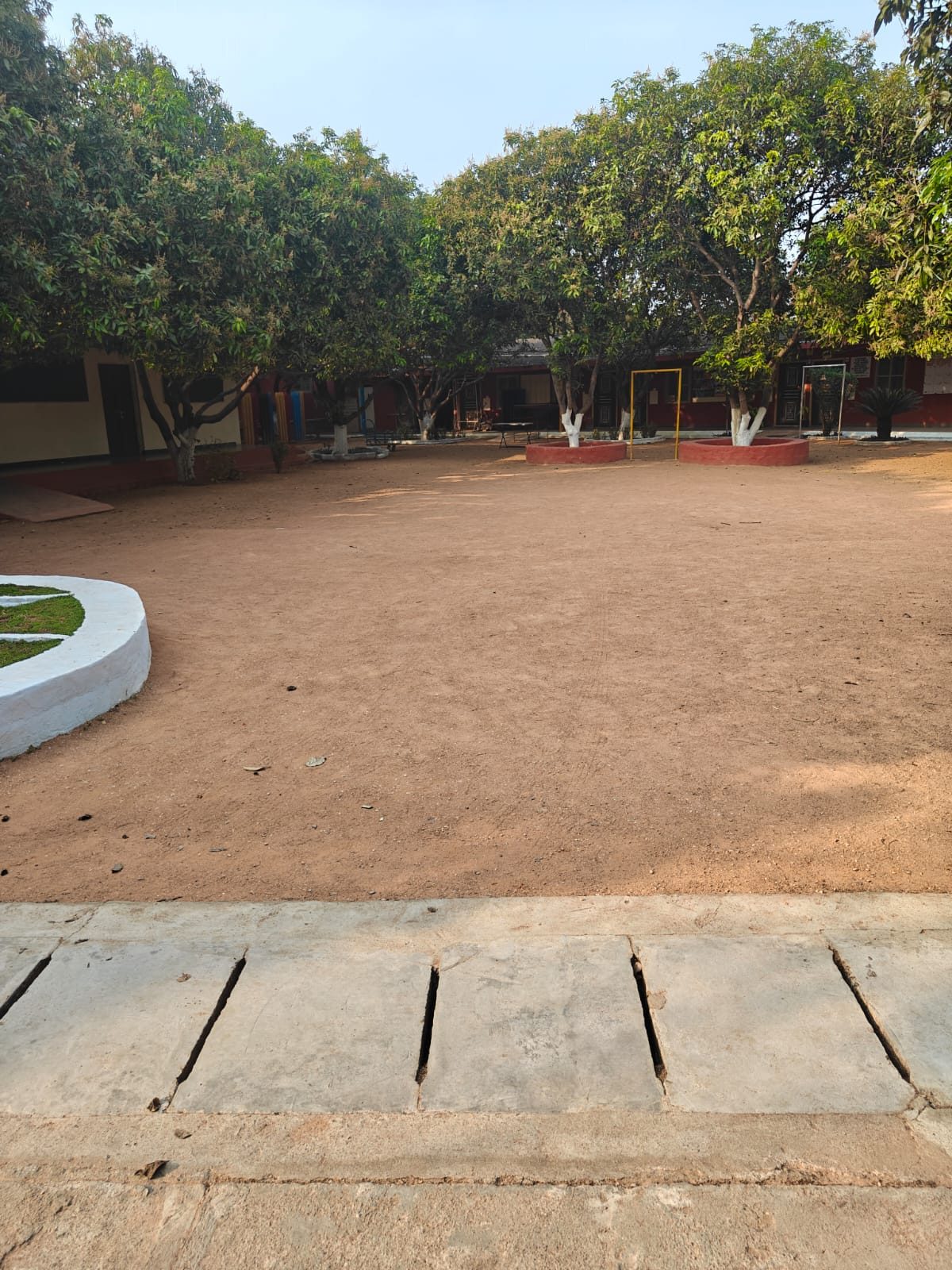 Calm reflective space at Autism Ashram